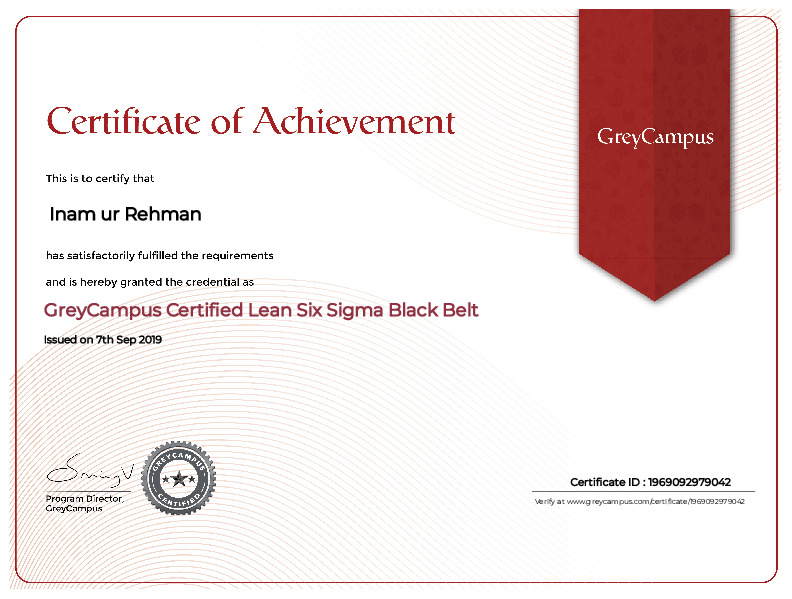 Lean Six Sigma Black Belt Training & Certification | Management